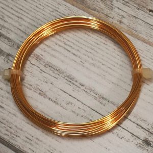 1o - Gilt Non Tarnish Copper Craft Wire 0.80mm/20 gauge