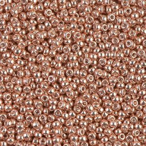 11-1072L: Galvinised Apricot Gold Miyuki Seed Bead (1 tube)