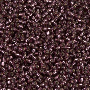 11-13: Silverlined Dark Smoky Amethyst Miyuki Seed Bead (1 tube)