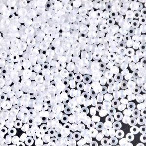 11-131FR: Matte Crystal AB Miyuki Seed Bead (1 tube)