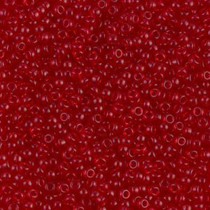 11-141: Transparent Ruby Miyuki Seed Bead (1 tube)