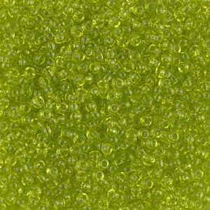11-143: Transparent Charteuse Miyuki Seed Bead (1 tube)