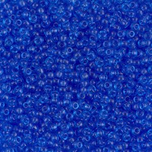 11-150: Transparent Sapphire Miyuki Seed Bead (1 tube)