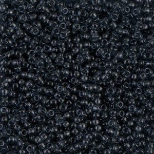 11-2411: Transparent Montana Blue Miyuki Seed Bead (1 tube)