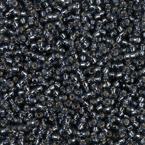 11-2426: Silverlined Montana Miyuki Seed Bead (1 tube)