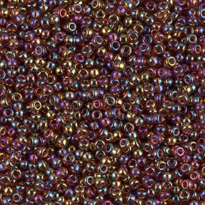 11-257: Transparent Topaz AB Miyuki Seed Bead (1 tube)