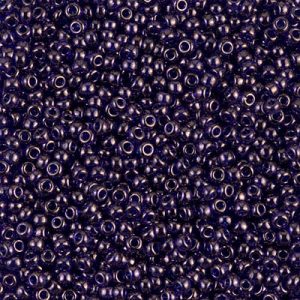 11-308: Cobalt Gold Luster Miyuki Seed Bead (1 tube)