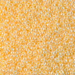 11-516: Light Daffodil Ceylon Miyuki Seed Bead (1 tube)