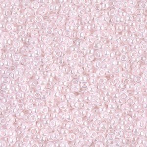 11-517: Baby Pink Ceylon Miyuki Seed Bead (1 tube)