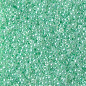 11-520: Mint Green Ceylon Miyuki Seed Bead (1 tube)