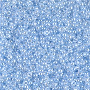 11-524: Sky Blue Ceylon Miyuki Seed Bead (1 tube)