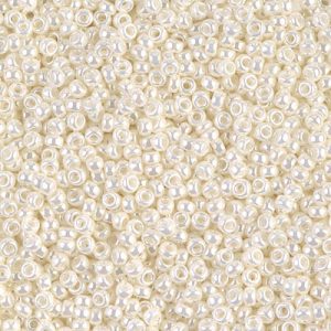11-591: Ivory Pearl Ceylon Miyuki Seed Bead (1 tube)