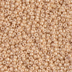 11-593: Light Caramel Ceylon Miyuki Seed Bead (1 tube)