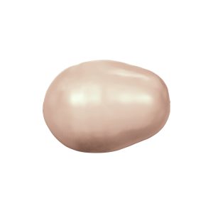Cream Rose 11x8mm Drop Pearl (X1) 5821