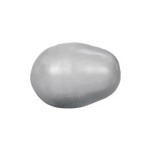 Light Grey 11x8mm Drop Pearl (x1) 5821