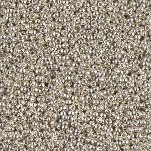 15-1051 Galvinised Silver Miyuki Seed Bead