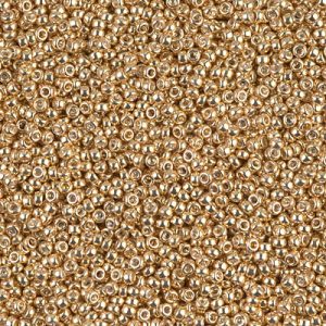 15-182 Galvinised Gold Miyuki Seed Bead