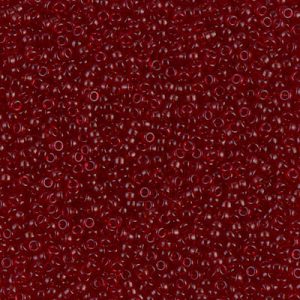 15-141D Tr Dk Ruby Miyuki Seed Bead