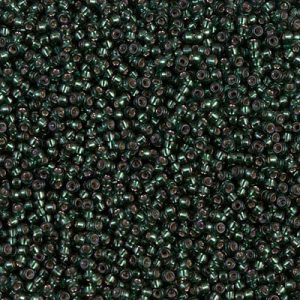 15-1423 Dyed S/L Dk Olive Miyuki Seed Bead