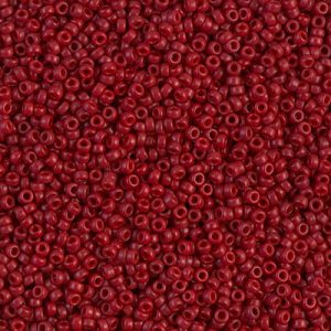15-1464 Dyed Op Maroon Miyuki Seed Bead