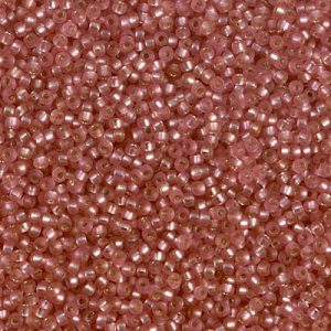 15-1627 SF S/L Lt Cranberry Miyuki Seed Bead