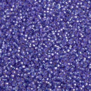 15-1654 Dyed SF S/L Purple Miyuki Seed Bead