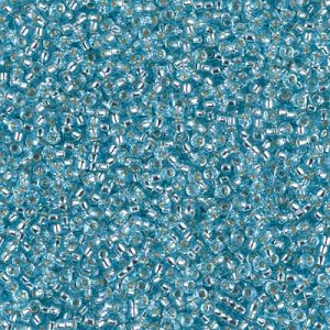 15-18 S/L Aqua Miyuki Seed Bead