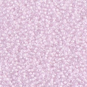 15-207 Pink Lined Crystal Miyuki Seed Bead