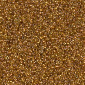 15-2196 Lined Topaz AB Miyuki Seed Bead