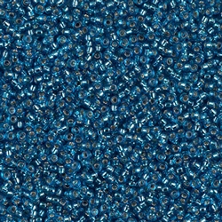 15-25 S/L Capri Blue  Miyuki Seed Bead