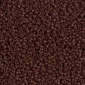 15-409 15/0 Op Chocolate Miyuki Seed Bead