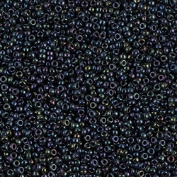 15-452 Met Dk Blue Iris Miyuki Seed Bead
