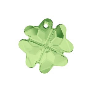 23mm Clover Peridot Drop 6764