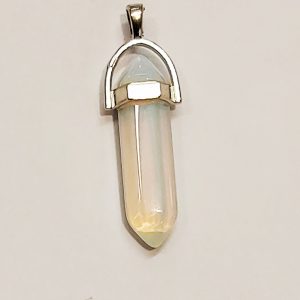 G4. Opalite Point Pendant 40mm