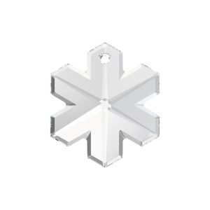 20mm Snowflake Crystal Drop 6704
