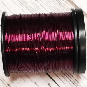 Dark Purple Non Tarnish Copper Craft Wire 0.315mm/28 Gauge