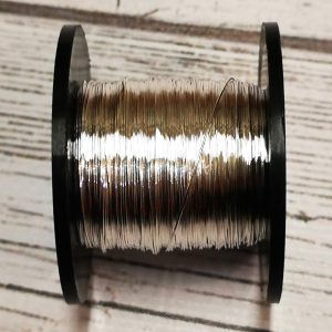 1a - Silver Plated Non Tarnish Copper Craft Wire 0.315mm/28 Gauge