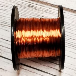 1k - Bare Copper Craft Wire 0.315mm/28 Gauge
