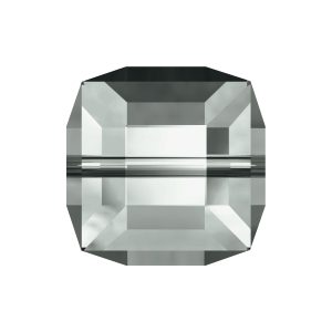 4mm Square Black Diamond Bead 5601 (10 pieces)