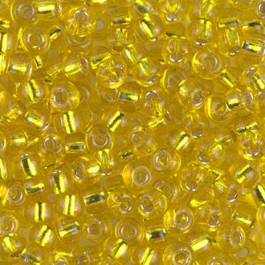 6-136S S/L Yellow Miyuki Seed Bead