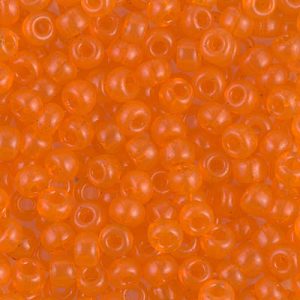 6-138 Tr Orange Miyuki Seed Bead