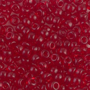 6-141 Tr Ruby Miyuki Seed Bead