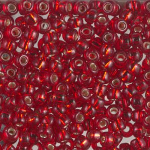 6-141S S/L Ruby Miyuki Seed Bead