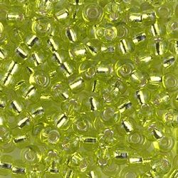 6-143S S/L Chartreuse Miyuki Seed Bead