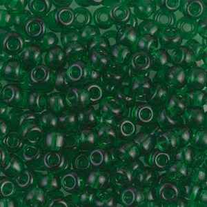 6-146 Tr Green Miyuki Seed Bead