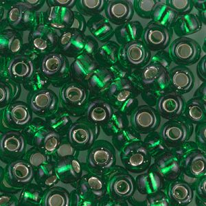 6-146S S/L Green Miyuki Seed Bead