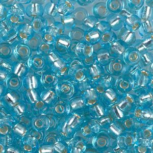 6-148S S/L Aqua Miyuki Seed Bead