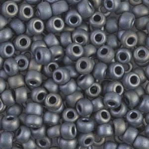 6-2002 Matte Met Silver Gray (Like DB 307) Miyuki Seed Bead