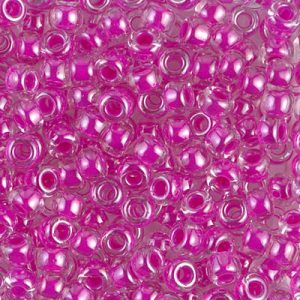 6-209 Fuchsia Lined Crystal Miyuki Seed Bead