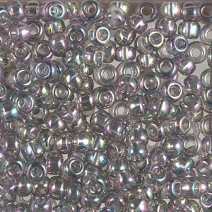 6-2440 Tr Grey Rainbow Luster Miyuki Seed Bead